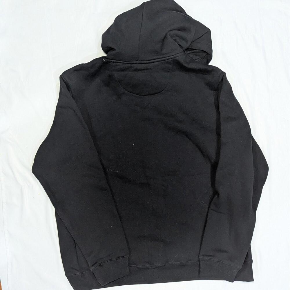 Patagonia Hoodie L Black “Protect Our Home Water” Trout Embroidered Pullover - Picture 4 of 6